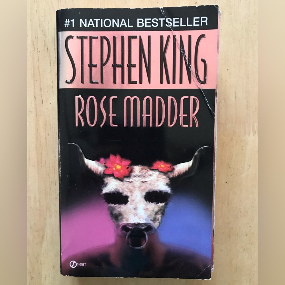 Rose Madder by Stephen King 1996 Signet 1st Printing Paperbook